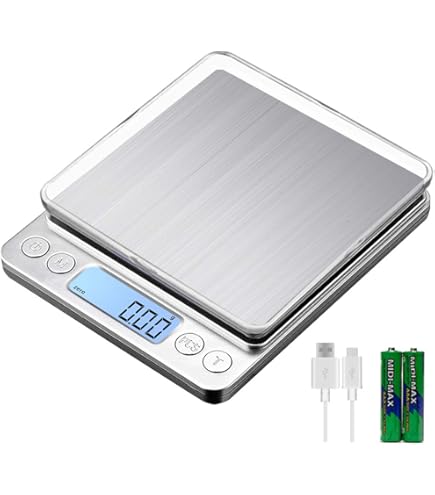 KERN Tischwaage FCD 10K-3 – Bis 15 Kg, Akku-Betrieb, Perfekt Für Lager & Versand