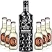Produktbild Three Sixty Moscow Mule Set - Three Sixty Black 42 Vodka 70cl (42% Vol) + 6x Thomas Henry Spicy Ginger 200ml -[Enthält Sulfite]