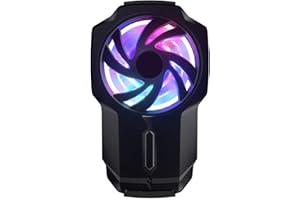 teléfono móvil con batería, ventilador refrigeración ajustable para la mayoría teléfo móviles y smartphones Bavokon