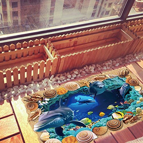 3D Cave Living Room Bedroom Kindergarten Environment Decorative Stick Removable Wall Sticker (60 * 90cm)