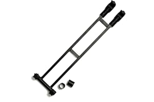 Westlake Extra-Long Dual Fishing Umbrella Bracket, Clamp for Fishing Umbrella, Fishing Equipment