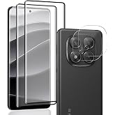 Zerrshoo 2+2 Pieces Tempered Glass 9H Hardness for Redmi Note 14 Pro Plus | Screen Protector with Camera Lens Protector, Easy