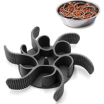 Ciotola Slow Feeder Per Cani Doweiss | Anti-Ingozzamento In Silicone Con Base Antiscivolo - Foto 6