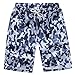 Produktbild OSYARD Herren Shorts Badehose Quick Dry Beach Surfen Laufen Schwimmen Wasserhosen(XL, Weiß)
