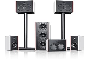Teufel -Sistema 4 THX compatto " Set Cinema 5.1 " - Set 5.1 con licenza THX di altoparlanti compatti