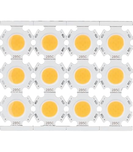 CHANZON Puce LED Haute Puissance 100W Blanc (6000K-6500K