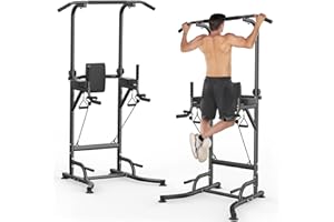 Dskeuzeew Power Tower - Estación de inmersión Dominadas Maquina Dominadas para Casa max 150 kg