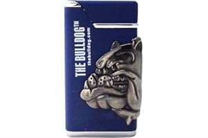 The Bulldog Accendino Gas Amsterdam – Regolabile Ricaricabile Gas Lighter
