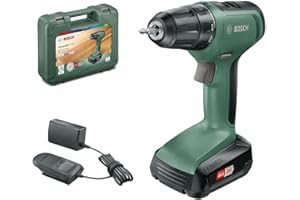 BOSCH PROFESIONAL Bosch Professional Home and Garden 06039C8004 Atornillador UniversalDrill 18 (1 batería, Sistema de V, en Estuche)