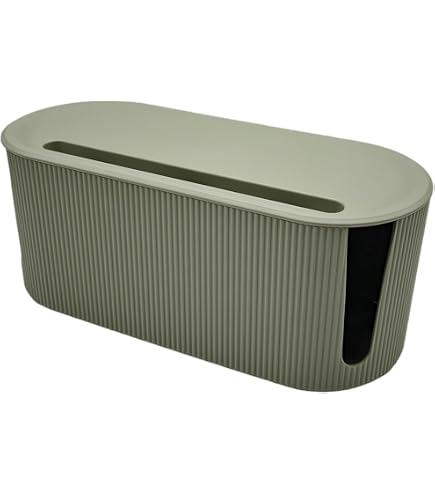 Boîte De Rangement Pour Câbles Et Multiprises - Blanc ABS 31x13,5x13 Cm - Organisation Murale, Anti-poussière
