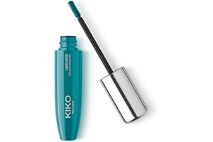 KIKO Milano Maxi Mod Colour Mascara 04, Máscara De Pestañas De Colores Con Miniaplicador Y Efecto Maxivolumen, Metallic Green