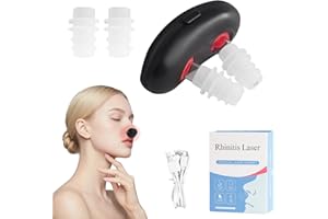 YELKOEYN Rotlicht Nasaltherapiegerät - Für Nase Infrarot, Rotlicht Nase Licht, Sinus Nasenfrei, Physiotherapie Nasentherapiegerät Nasennebenhöhlen, Geeignet für Nasenentzündungspatienten