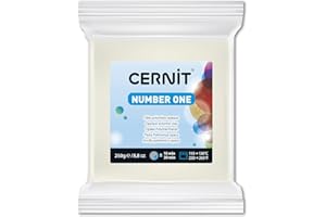CERNIT 1-Piece Clay N1 250 G OPAQUE WHITE, OPAQUE WHITE
