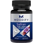 Moodify Safran, Valerian, B6 Vitamini Takviye Edici Gıda 30 Kaps&uuml;l