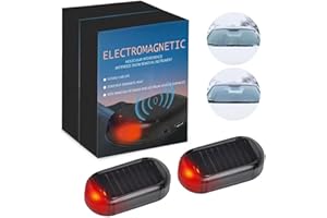Pipihome Tragbare Auto Enteiser Elektromagnetisch 2pcs, Auto Enteiser Scheibenenteiser Antifrost Molekulare Interferenz Frostschutzmittel SchneeräUmungswerkzeug, Auto Anti Frost GeräT