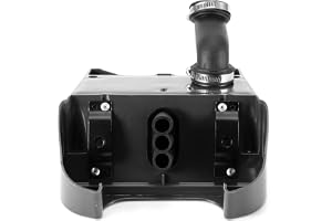 Aramox Air Purifier Intake Filter Box Housing, Motorcycle 1.1 Inch Air Purifier Intake Filter Housing Mounting Parts Fit for
