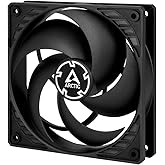 ARCTIC P12 Silent &ndash; 120 mm kasa fanı, statik basın&ccedil; i&ccedil;in optimize edilmiştir, kasa fanı, &ouml;zellikle sessiz, 1050 devir/dakika 