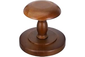 Didiseaon Holzhutstand cap rack kappenhalter Hutständer für lange Nutzung Hut Aufbewahrung coat rack Hut-Anzeige Huthaken für die Wand Desktop-Hutdisplayhalter Huthalter aus Holz Massivholz