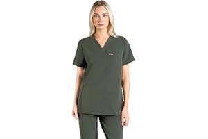 SKRUBZ Kaizen V Neck One Pocket Scrub Top Womens