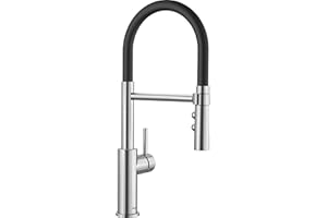 BLANCO Catris-S Flexo 525792 Robinet de Cuisine Aspect Acier Inoxydable Mitigeur de Cuisine