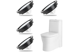 VODUNS Rondelles de Diaphragme de Soupape 4PCS Flotteur Membrane Valves Joint Chasse d'eau en Caoutchouc Remplaçable Toilettes Robinets Citernes Accessoire de Rechange pour Famille Réparation Professionnelle