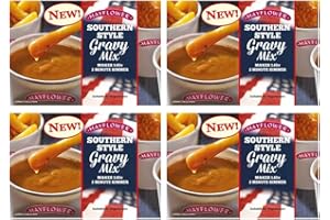 HAMPERLY GIFTS Gravy Mix Bundle Containing Mayflower Southern Style Gravy Mix 255g (4 Pack)