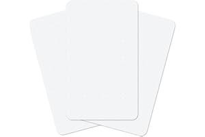 Notsu Dotted Index Cards 3x5 inch (Pack of 50) | Bullet Dot Grid Vertical Index Note Cards with Rounded Corners, Thick Paper Stock 350 gsm