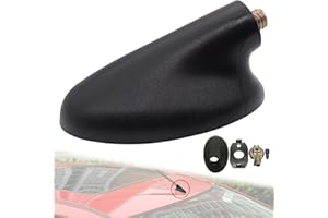 AUTOXBERT Radio Fuss Dachantenne Base Antennenfuß Adapter Schwarz 95GP18828A Passgenau für Ford Focus Mondeo Escort Fiesta Transit Connect