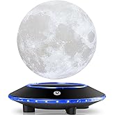 VGAzer Levitating Moon Lamp,Floating and Spinning in Air Freely 16 Colors 20 Models with Gradually Changing LED Lights for Ho