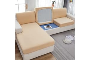 UYEOCO Housse de Coussin Extensible de Canape Housse de Protection 3/2/4/1 Places/d'angle Velours Housse de Canapé Housse de siège de canapé Couvre pour Canapé Protege ( Color : #12 , Size : 1posto a sedere-