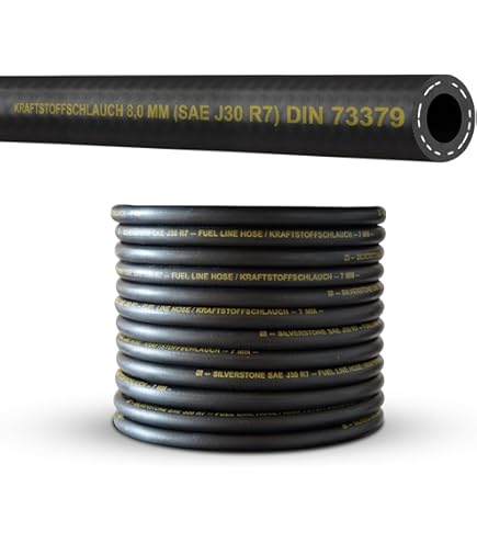 3RG - Tubo Di Carburante DIN 73379 Tipo 21 8 X 13 (20 Metri