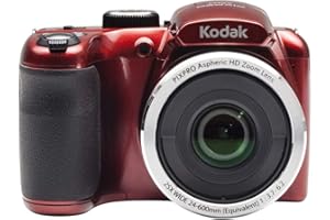 Kodak PIXPRO Astro Zoom AZ252-RD 16MP Digital Camera with 25X Optical Zoom and 3" LCD (Red)