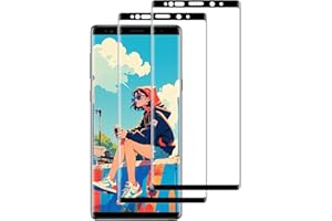 Beukei Panzer Schutz Glas für Samsung Galaxy Note 9, 2 Stück Glasschutz[3D Vollständige Abdeckung][Fingerabdruck kompatibel][9H Härte] Film