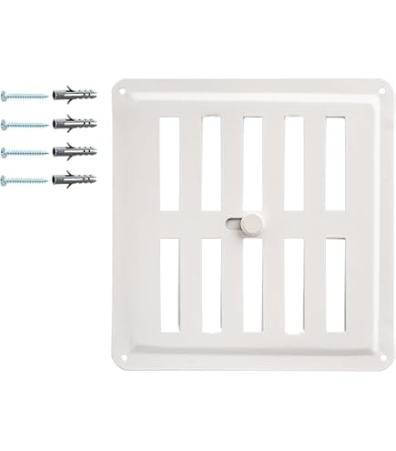 Anzapack Gitter Mit Verschluss – 15 X 15 Cm Weißer Kunststoff, Praktisch Für Lagerung & Organisation