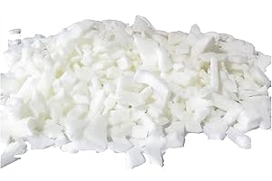 pemmiproducts Fiocchi di lattice in 100% gomma, bianco, lavabile, fiocchi di lattice, adatti come materiale di riempimento per animali di peluche, bambole, orsi, cuscini, ecc., 500 g