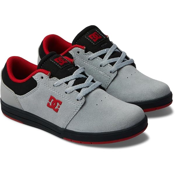 Baskets Hautes DC Shoes Garçon - Lacets Élastiques + Velcro - Cuir - Semelle Caoutchouc