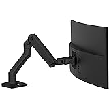 Ergotron HX Desk Monitor Arm - Kit de montage (bras articulé, pince de fixation, support à œillets, pivot, matériel de montag