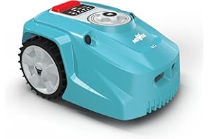 Mowox® RM 900 WIU-SC intelligenter Mähroboter für Rasenfläche bis 900m², Ultraschallsensoren, APP-Steuerung per WiFi & Bluetooth, inkl. Ladestation, 170m Begrenzungskabel, 220 Heringe (CE, TÜV/GS)