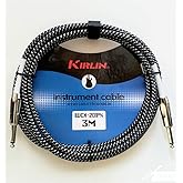 Dirty IWCX-201 3mt. Braided Instrument Cable