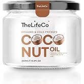 TheLifeCo Organik, Soğuk Sıkım Hindistan Cevizi Yağı 200 ml