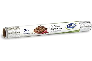 ‎STELLA PACK Stella pack Folia aluminiowa z tłoczeniem 20m rolka