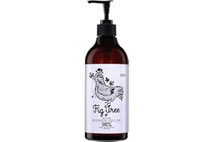 YOPE Jabón de Manos I Aceite de coco I Aceite de girasol I Glicerina I Alantoína I Calmante de irritaciones I Hidratante I Fragancia frutal I 98% Ingredientes naturales I Vegan formula I Higo I 500ml
