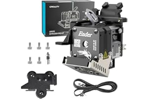 UNITAK3D Creality Ender 3 Sprite Pro Direct Drive Extruder Upgrade Kit All Metal Hotend Titanium Heat Break Dual Drive avec Steppe pour Ender 3 V2, Ender 3 Pro, Ender 3 S1,Ender 3 Max Imprimantes 3D