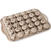 Nordic Ware Backform "Teegeb&auml;ck" mit einer Vielzahl an unterschiedlichen Mini-Backformen
