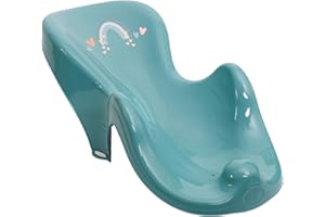 MON MOBILIER DESIGN Fauteuil transat de bain bébé plastique rigide Vert viride Météo