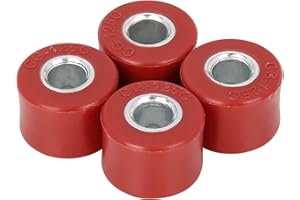 F FIERCE CYCLE 4 uds Duradero Casquillo Amortiguador Bujes Rojo para Motocicleta