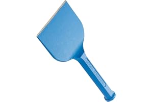 Footprint Heavy-Duty Brick Bolster Tool - 4 Inch/10cm Bricklaying Chisel, Concrete Breaker and Chopper. For Stone Masonry, Bricklayers and DIY Home Improvement. Cuts and Slices Bricks, Removes Mortar.