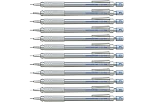 Pentel Graphgear 500 ołówek mechaniczny, 0,7 mm, srebrny