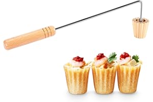 Kopinma Malaysian Pie Tee Maker, Nyonya Top Hats Backform, Malaysian Pie Tee Maker zum Backen von Eierkuchenformen in Nyonya, Küchen-Backgeschirr, frittiertes Werkzeug für Bäcker