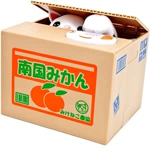 Tirelire Chat Voleur Tirelire Originale Et Animee Pour Enfants Cadeau Chat Cadeau Deco Amazon Fr Jeux Et Jouets